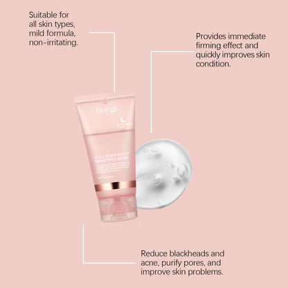 Korean Collagen Face Mask + Free Brush