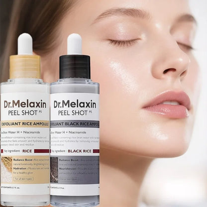 Dr. Melaxin - Peel Shot Exfoliant Black Rice Ampoule