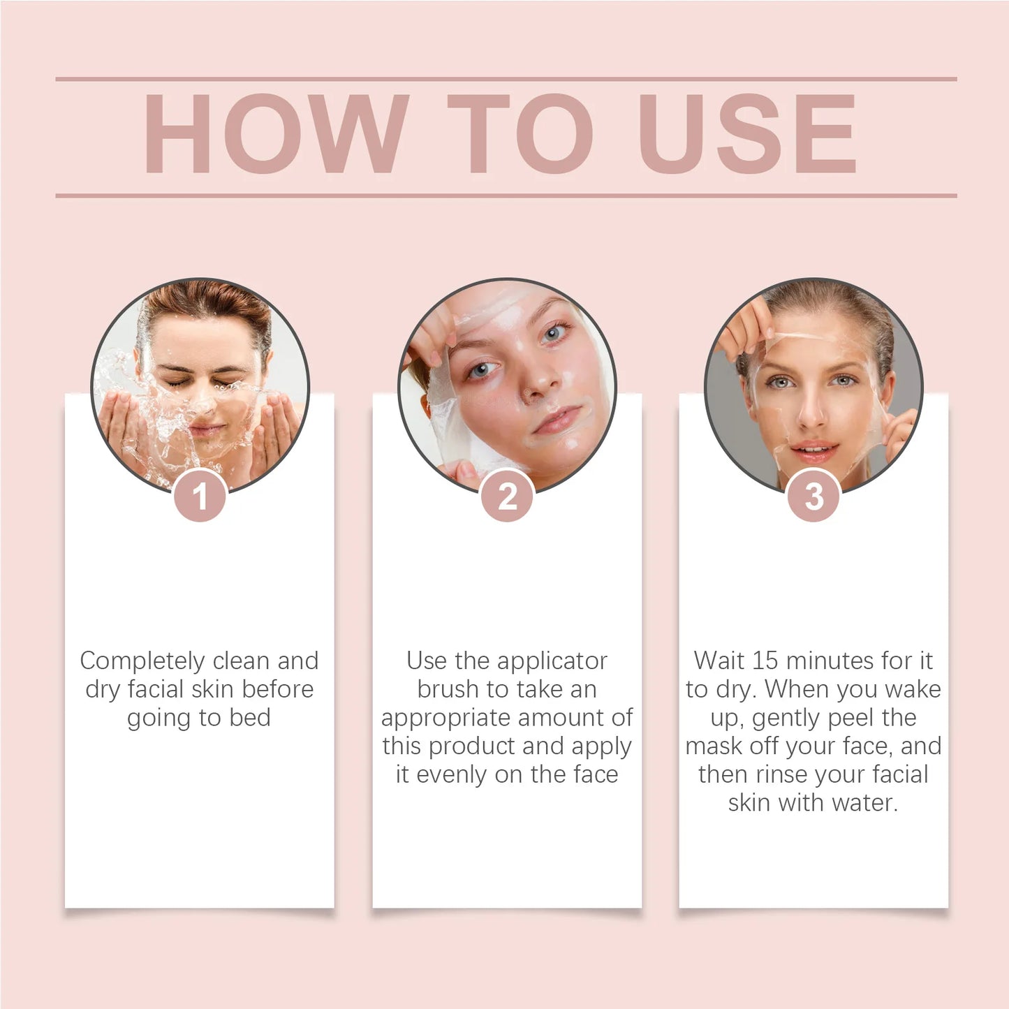 Korean Collagen Face Mask + Free Brush